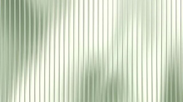 Abstract Green Fluted Glass Texture Background for Modern Interior Design and Architectural Visualization