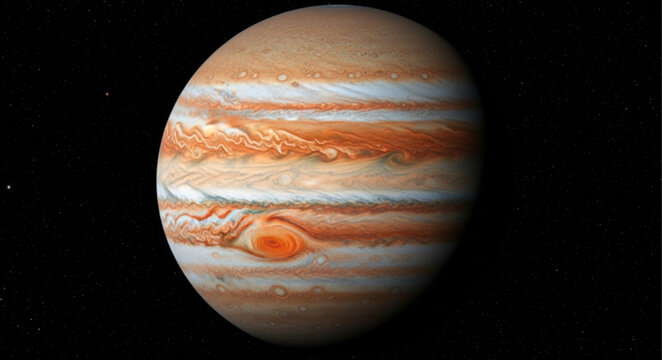 Jupiter Planet in Space.