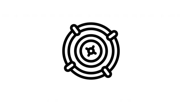 target animated icon