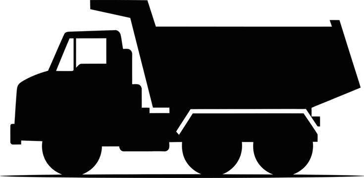 Standard industrial dump truck profile for mining and building