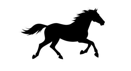 horse, horses, animal, mammal, equine, stallion, mare, pony, farm, ranch, stable, riding, rider, gallop, galloping, run, running, speed, motion, wild, wildlife, nature, countryside, field, grass, mane © mrpixel