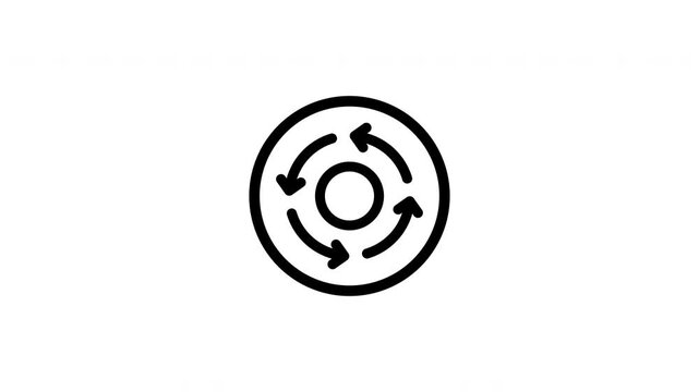 circle animated icon