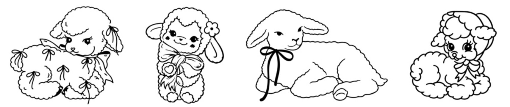 cute baby lambs,sheep, lambs