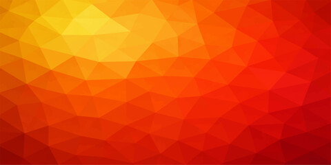 Obraz premium Abstract colorful geometric triangle background with mosaic pattern and bright design