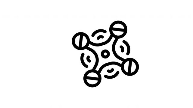 drone obstacle animated icon