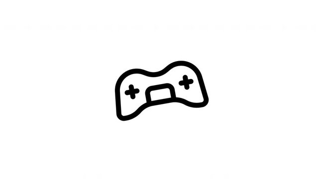game controller animated icon