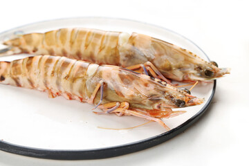 Fresh Penaeus monodon shrimp © YH