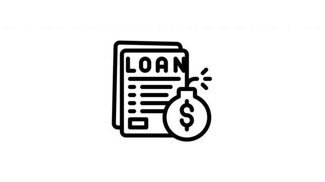 loan animated icon