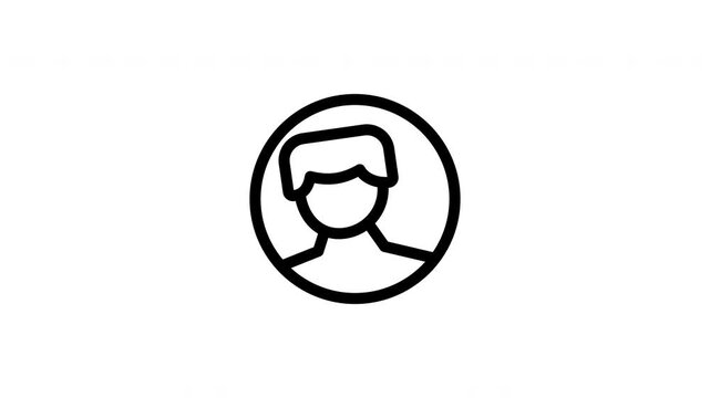 people animated icon