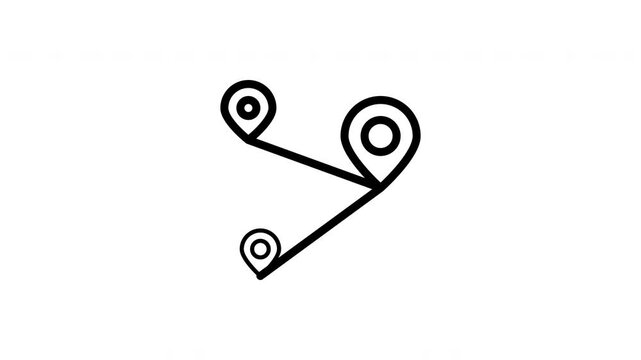 route animated icon