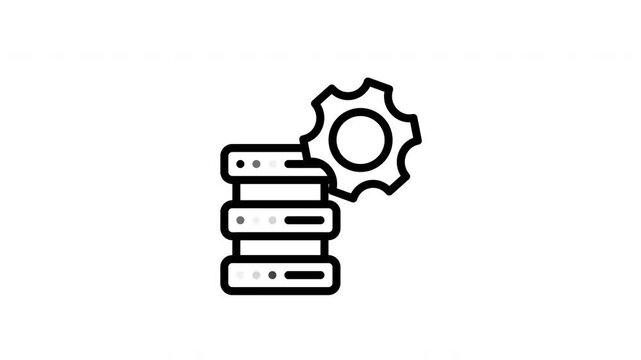 server maintenance animated icon