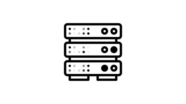 server rack animated icon