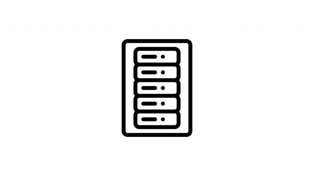 server tower animated icon