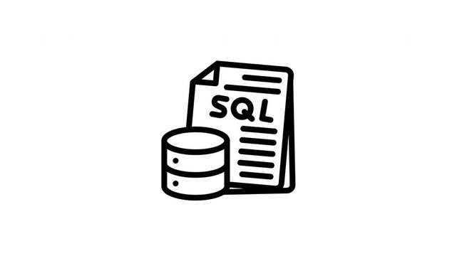 SQL animated icon