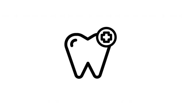 tooth icon animated icon