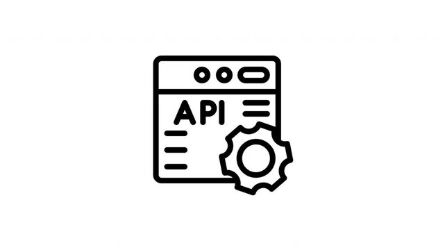 API animated icon