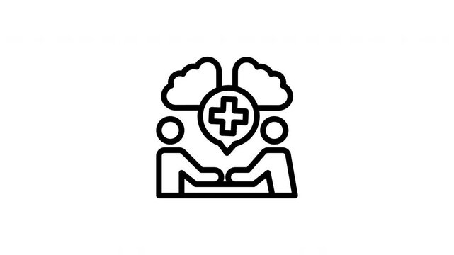 brain animated icon