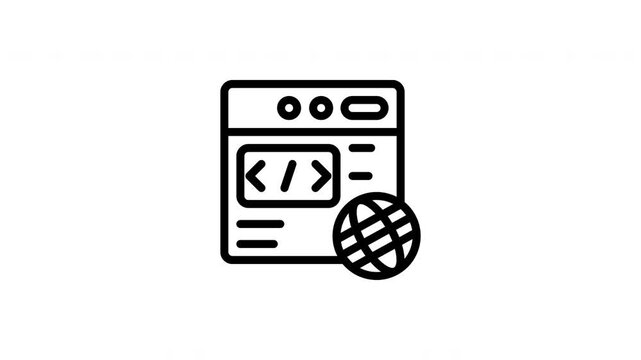 browser animated icon