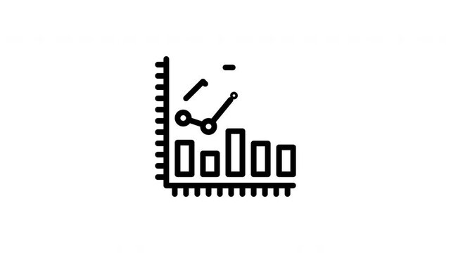 chart animated icon