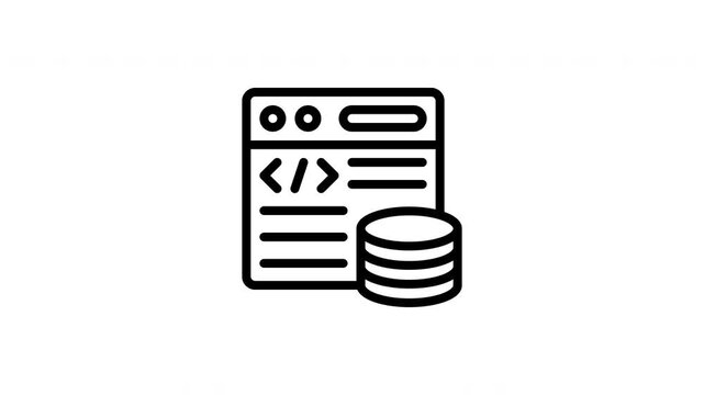 database animated icon