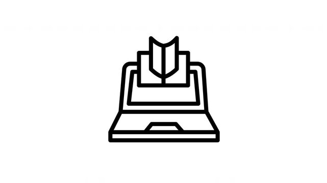 laptop animated icon