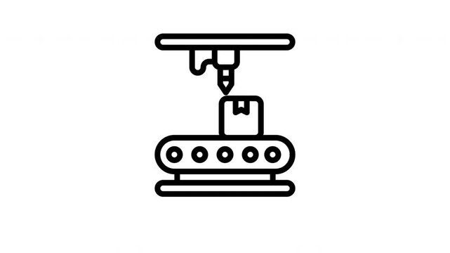 machine animated icon