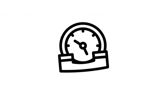 phone timer animated icon