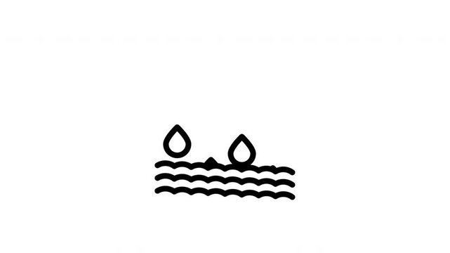 raindrop animated icon