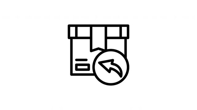 return animated icon