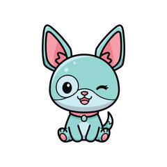Obraz premium Chihuahua Character Cute Kawaii Licensing