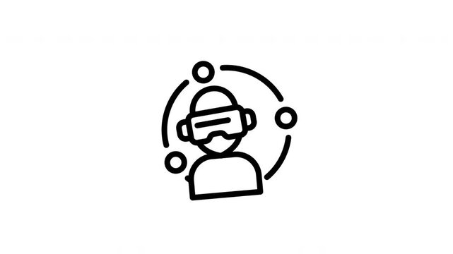 space animated icon