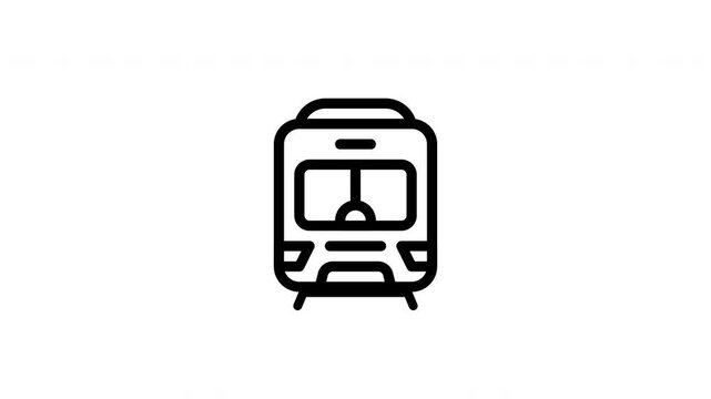 train animated icon