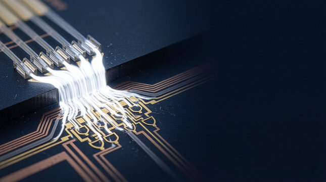 Macro Photonic Integration with White Light Digital Waterfall