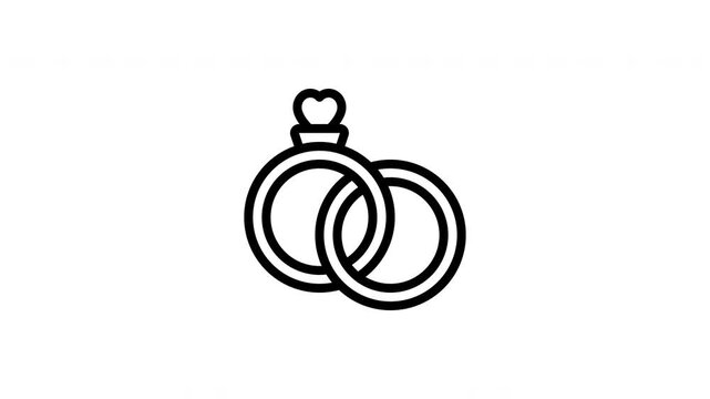 wedding animated icon