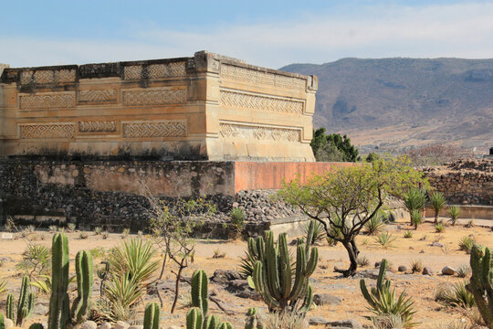 Mitla is an archaeological zone of the Zapotec culture, a tourist destination in the Magical Town of San Pablo Villa de Mitla, in Oaxaca, Mexico