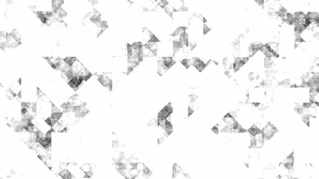 Grunge Block Paint Stroke Distortion Overlay For Cyberpunk Futuristic UI Digital Error Distortion And Abstract Compositing 4K Alpha Channel