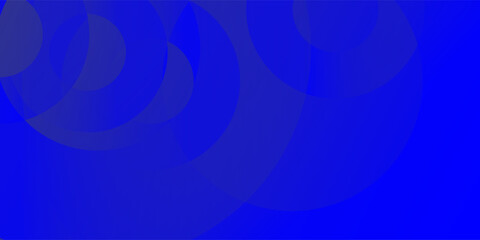 Obraz premium Blue gradient abstract circle shape background vector design