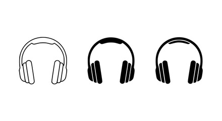 Obraz premium Headphones Simple Design