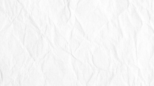 stop motion animation of white crumpled paper unfolding and folding on black background, transition overlay reveal. video 4k resolution
