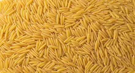Obraz premium Close-up of Orzo Pasta - A Culinary Staple.