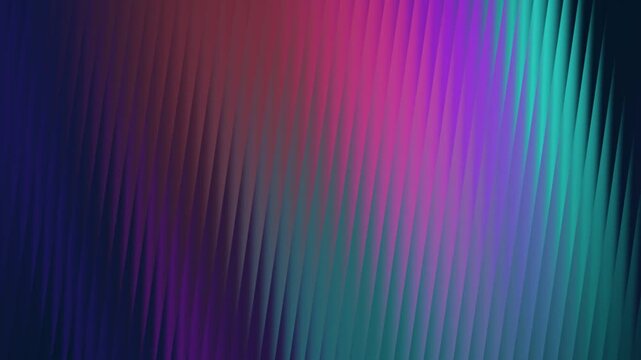 Vibrant Diagonal Lines with Gradient Purple, Pink, Teal, and Red Colors. Dynamic abstract background with vibrant gradient diagonal lines. perfect for digital media.