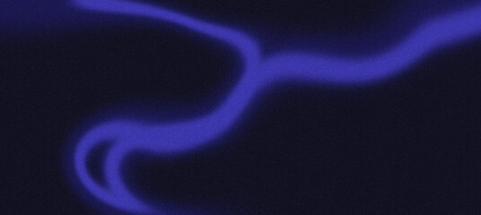 Fototapeta premium Abstract dark blue wavy light streak background dynamic motion blur and vintage grainy texture effects header banner cover design