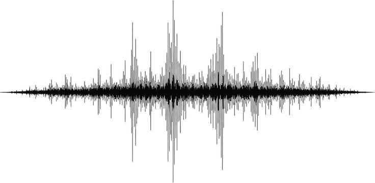 Audio waveform pattern design