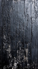 Obraz premium Dark abstract painting with textured charcoal background