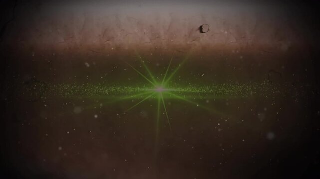 Animation of black friday sale on black background with glitter
