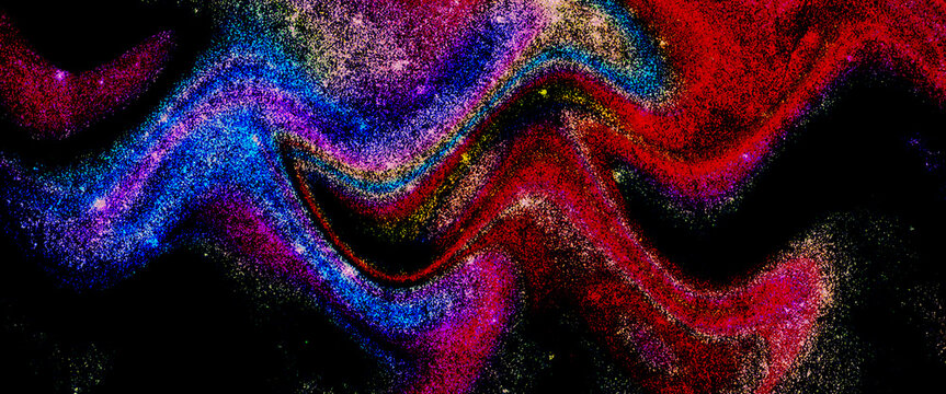 Textura abstrata com efeito espacial e luz suave.