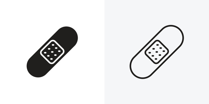 Band aid vectors icons pack for apps and Ui Ux desigs