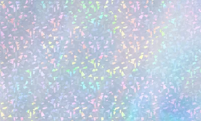 Fotobehang Abstract 虹色のグラデーションが輝くホログラムテクスチャ  © pyonyan