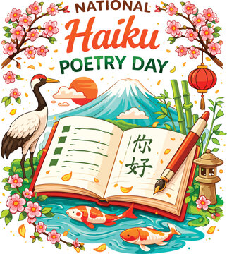 National Haiku Poetry Day Celebration.