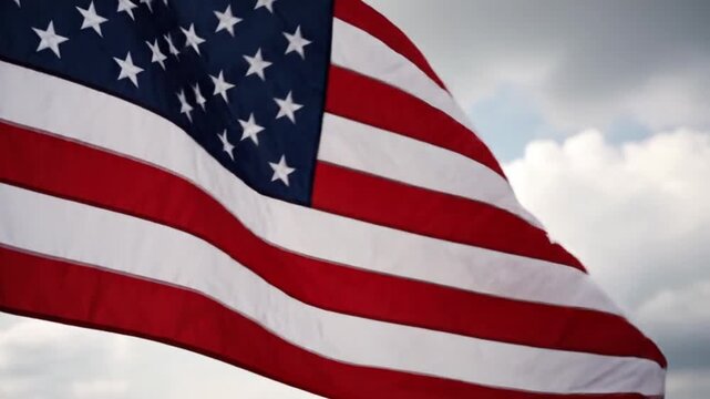 American flag video